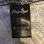 Papaya  Paisley Fit and Flare Belted Dress M Photo 7