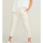 Hatch Drawstring The Linen Paper Bag Pants Maternity Sz. 0 (US 0 Photo 1