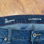 Liz Claiborne  Girlfriend Jeans size 16 in EUC! Photo 1