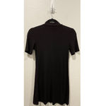 H&M  Mini A-Line Black Short Sleeve Dress Photo 2