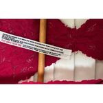 Free People  Women's  Raspberry Galloon Racerback Bralette Bra Size S Photo 3