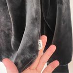 UGG Belden Velvet Fleece Hoodie Ink Black Photo 5