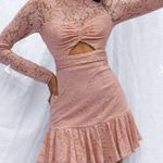 Selfie Leslie  | Hearts Afultter Long Sleeve Dress Photo 7