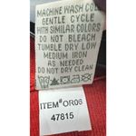 Orvis  Jacket Womens Large Rust Orange Full Zip Pockets Casual Cotton Sweatshirt Photo 11