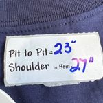 ANRABESS Women's Long Sleeve Pocket Top, Relaxed Fit, Navy Blue, Size L Blue Size L Photo 2