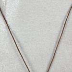 Alexa's Angels Leather Necklace with Hammered Silver Tone Heart Pendant Photo 1