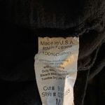 #135 WILT Plunge Neck Layered Slub Tee Black Size M Photo 6