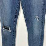 AGOLDE Sophie High-Rise Distressed Skinny Jeans Photo 1