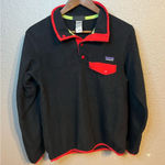 Patagonia  Black and Red Synchilla Size Small Photo 0