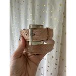 The Ritz Accessory Collection Vintage Women's Tan Genuine Snake Skin Belt S Photo 1