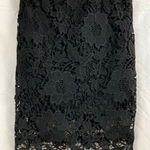 Sans Souci Womens S Black Lace Crochet Bodycon Mini Skirt Whimsigoth Party Club Photo 0