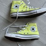 Converse Yellow High Tops Photo 1
