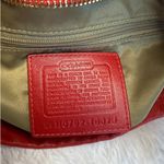 Coach y2k  2007 Red Carly 10615 Shoulder Bag Photo 9