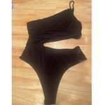 Lush Clothing LUSH Cutout Black Seamless Body Suit, Size Medium, B80, $62 Photo 6