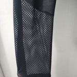 Adidas  Training Leggings Camo Print Mesh Panels‎ Athletic Black Size Small Photo 2