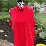 Chico's Chico’s Tank Top Women’s Sz 3 (XL) Velvet Office Party Holiday Mock Neck Photo 0