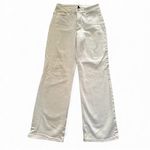 REWASH  High Rise Wide Leg Denim Jeans White Size 7 Photo 1