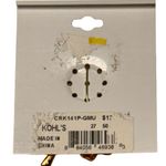 NWT Christopher Radko Kohl's Partridge in Pear Tree Gold Tone Christmas Brooch Photo 5