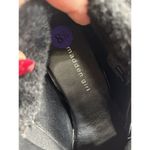 Madden Girl Prevale Black Suede Hidden Wedge Fur Boot Zippers Size 8.5 Photo 5