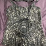 Royal Bones by Daang Goodman Splatter Halter Corset Doll's Kill EUC Size XL Photo 0