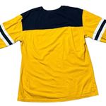 Tommy Hilfiger XL Lions Baseball Tee Long Sleeve Yellow Navy Vintage Photo 3