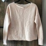 Madewell Boat Neck Peach Sweater Photo 1