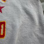 Hanes Go Taylor’s Boyfriend Sweatshirt Sand Beige Size Medium  Ecosmart Football Photo 3