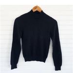 Forever 21  Black Mock Neck Long Sleeve Sweater Size Small Photo 0