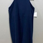 Beyond Yoga  Navy Blue Athletic Under Lock & Key Crossback Dress Size 3X Photo 0