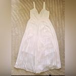 Vince  pleated White Elegant Dress jumpsuits Photo 4