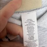 Vintage 80’s Cat embroidered Crewneck Sweatshirt Gray Size XL Photo 6