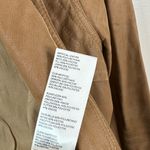 Free People  Fenix Vegan Faux Leather Zip Up Moto Jacket in Camel Womens Large Photo 7