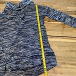 Aerie Blue Space Dye Cowl Neck Long Sleeve Tee XS Photo 3