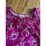 Anthony Richards Preowned Purple Floral Nightgown/House Dress Smocked Size L Size L Photo 9