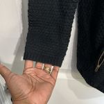 New Direction  color blocked sweater - Orange, Burgundy and black - size Small Photo 4