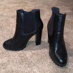 Shoedazzle Black Boots Heels Photo 0