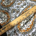 LOFT Outlet Maxi Skirt Paisley Print Elastic Waist Casual Bohemian S Blue Photo 4