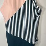 Seneta Athletics One Piece Bathing Suit in Pink, Green & White Sz XL Pink Photo 1