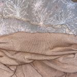 Chan Luu tan floral ruffle skirt size medium Photo 3