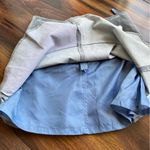 100% genuine leather MODA International Suede Leather Mini Skirt Size 6 Photo 3