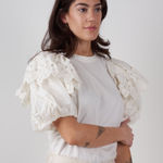 sea New‎ York hazel eyelet puff sleeve t shirt Photo 0