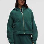 Lululemon Scuba Oversized Full-Zip Hoodie Storm Teal / Gold Photo 0