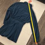 Cider  Dark Teal Solid Collar Mini Dress XS NEW Fall Academia Classic Preppy Boho Photo 7