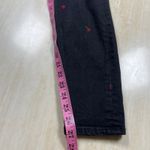 Gap  High Rise Universal Leggings Womens 8/29 Black Embroidered Floral Slim Fit Photo 12