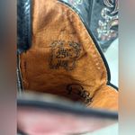 CowboyPro 8.5 Women's Leather Inlay Cutout Western Boots Black Photo 5