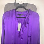 Chic Long Sleeve Purple Dress Size M Photo 1