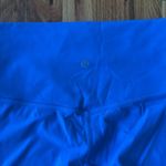 Lululemon Lulumemon High waisted leggings pool party blue Photo 11