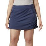 Columbia Anytime Casual Skort Womens 1X Navy Blue Omni-Shield Pockets Athleisure Photo 0