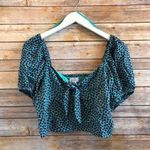 Band of Gypsies  Santo Domingo Floral Crop Top Size Medium NWT Photo 0