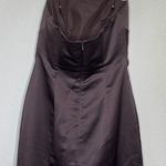 David's Bridal  Strapless Formal Dress Photo 3